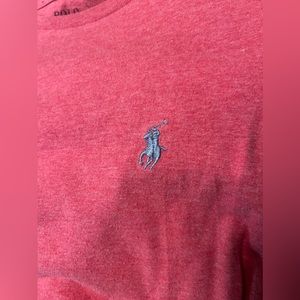 Polo Ralph Lauren tshirt. Color is in between red and pink